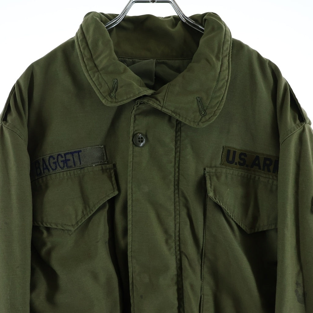 VINTAGE(ヴィンテージ) 60-70S VINTAGE U.S.ARMY M-65 2nd ヴィンテージ アルミジップ ミリタリー フィールドジャケット カーキ