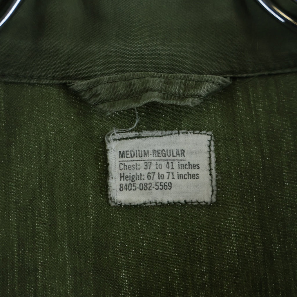 VINTAGE(ヴィンテージ) 60S VINTAGE U.S.ARMY ヴィンテージ ジャングルファティーグ ミリタリージャケット カーキ 8405-082-5569