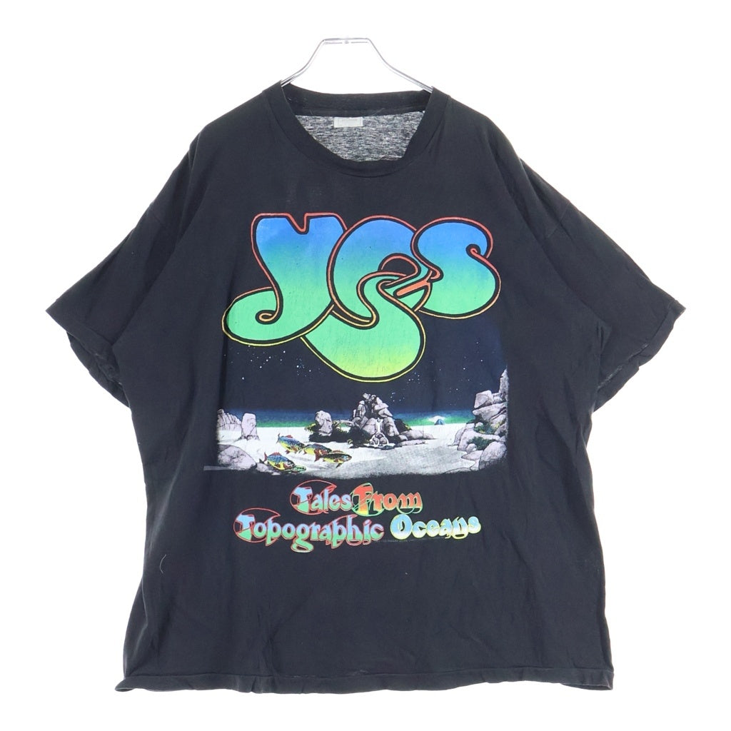 VINTAGE(ヴィンテージ) 90S VINTAGE YES TALES FROM TOPOGRAPHIC OCEANS WORLD TOUR 1991 EURO ヴィンテージ イェス テイルズ フローム トポグラフィック オーシャンズ ワールドツアー 半袖Tシャツ