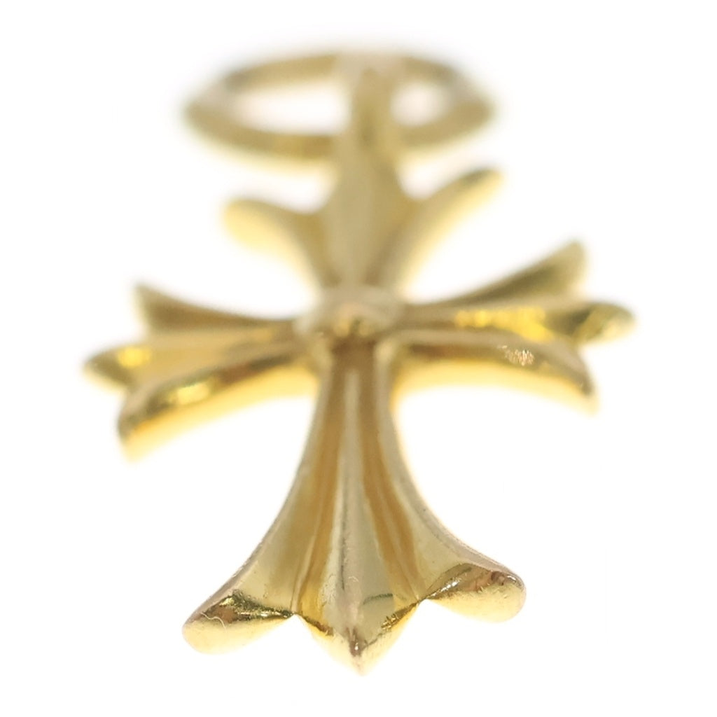 CHROME HEARTS(クロムハーツ) 22K TINY CH CROSS タイニーCHクロス ペンダントトップ オールド ゴールド BCA051