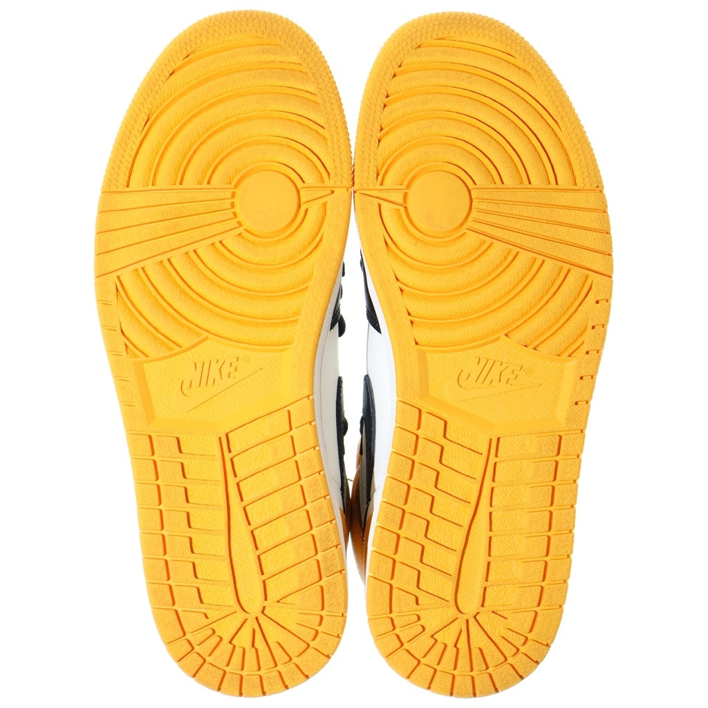 NIKE(ナイキ) AIR JORDAN 1 RETRO HIGH OG TAXI エアジョーダン1 レトロ タクシー ハイカットスニーカー イエロー/ブラック US9/27.0cm 555088-711