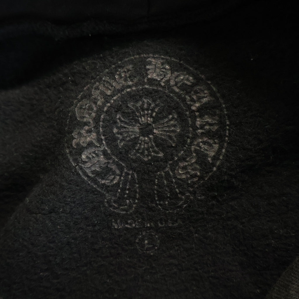 CHROME HEARTS(クロムハーツ) ×MATTY BOY CHOMPER SWTSHRT HD PLVR マッティボーイ チョンパー ホースシューフーディ プルオーバースウェットパーカー ブラック