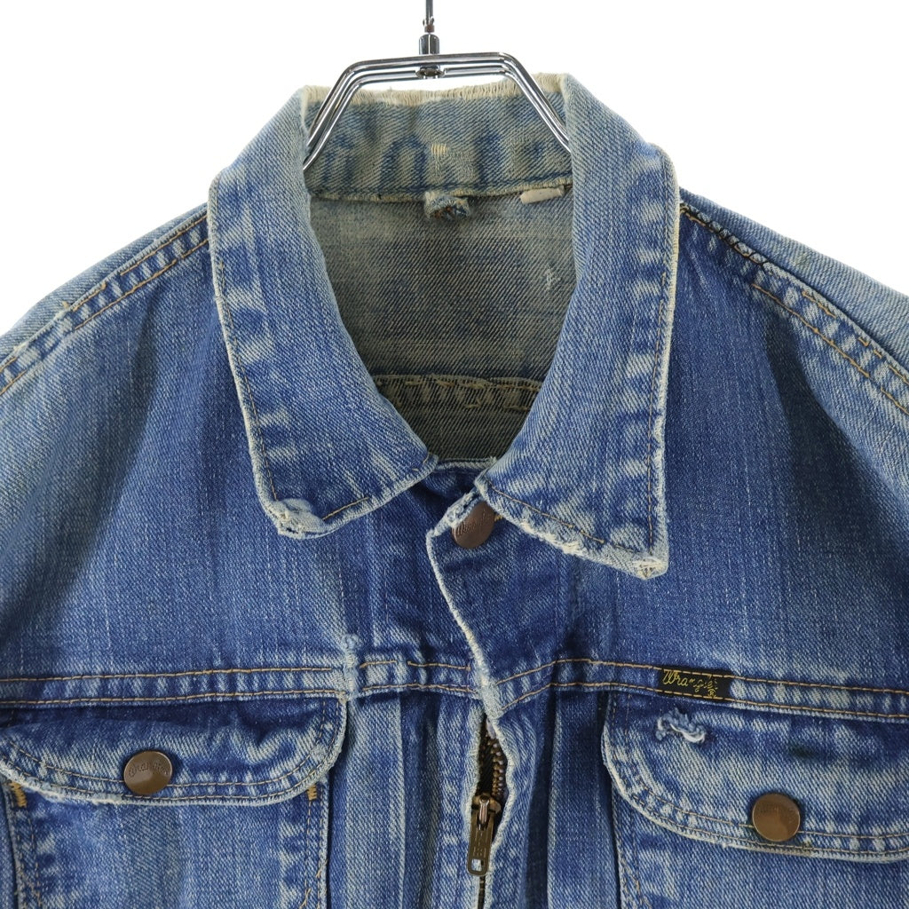 Wrangler(ラングラー) 60-70S VINTAGE 24MJZ ヴィンテージ 棒TALONジップ デニムジャケット インディゴ