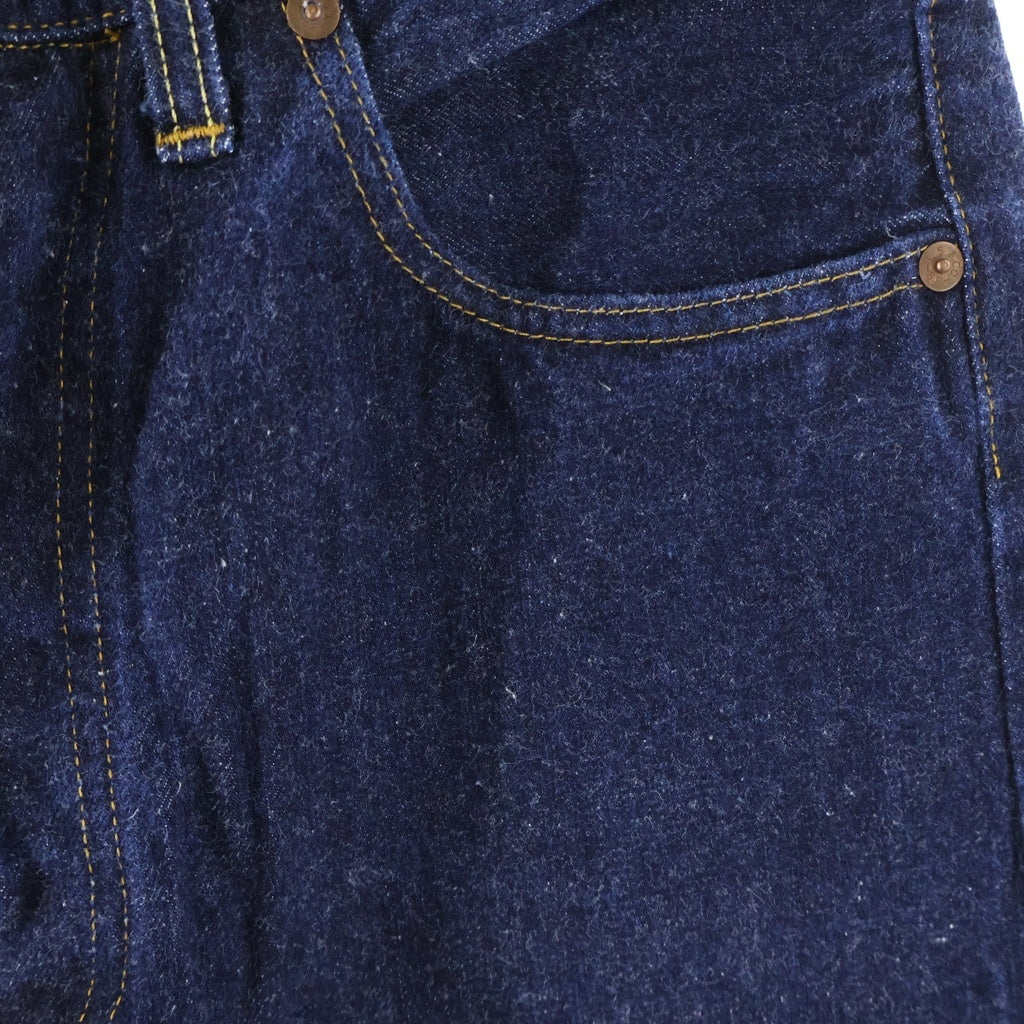 Levi's(リーバイス) 90S VINTAGE 501XX 復刻 USA製 BIGE ボタン裏555 バレンシア工場 ストレートデニムパンツ インディゴ 501-0003