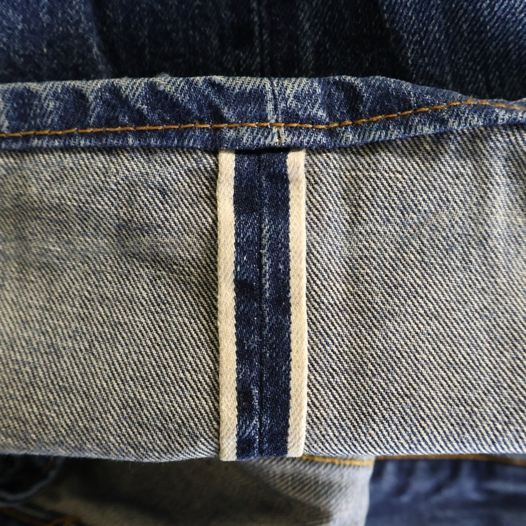 Levi's(リーバイス) 00S VINTAGE 501XX 復刻 USA製 BIGE ボタン裏555 バレンシア工場 ストレートデニムパンツ インディゴ 501-0003