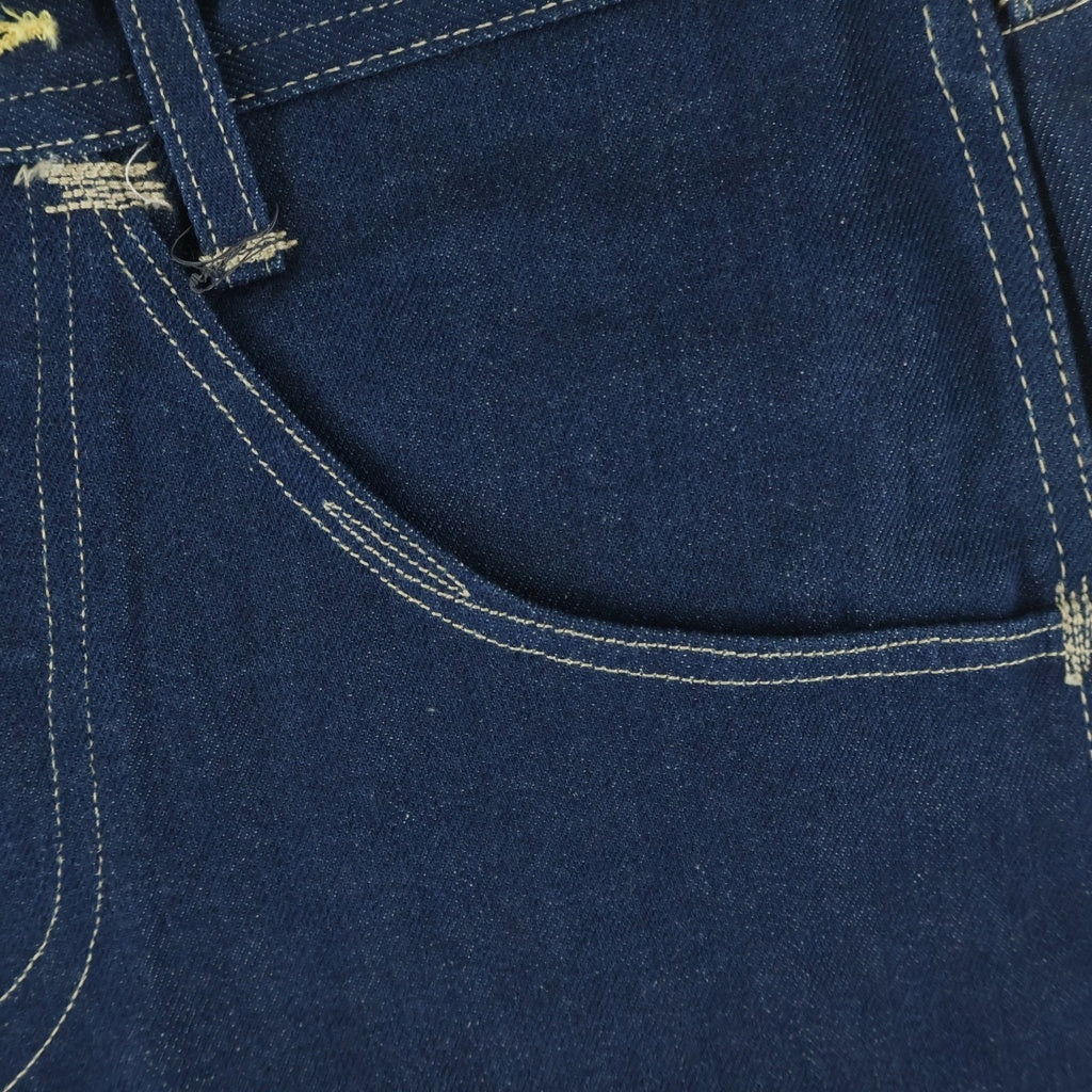 Levi's RED(リーバイス レッド) MARY-LYNNE ワーク期 クロアチア製 クロップドデニムパンツ インディゴ WPL-423