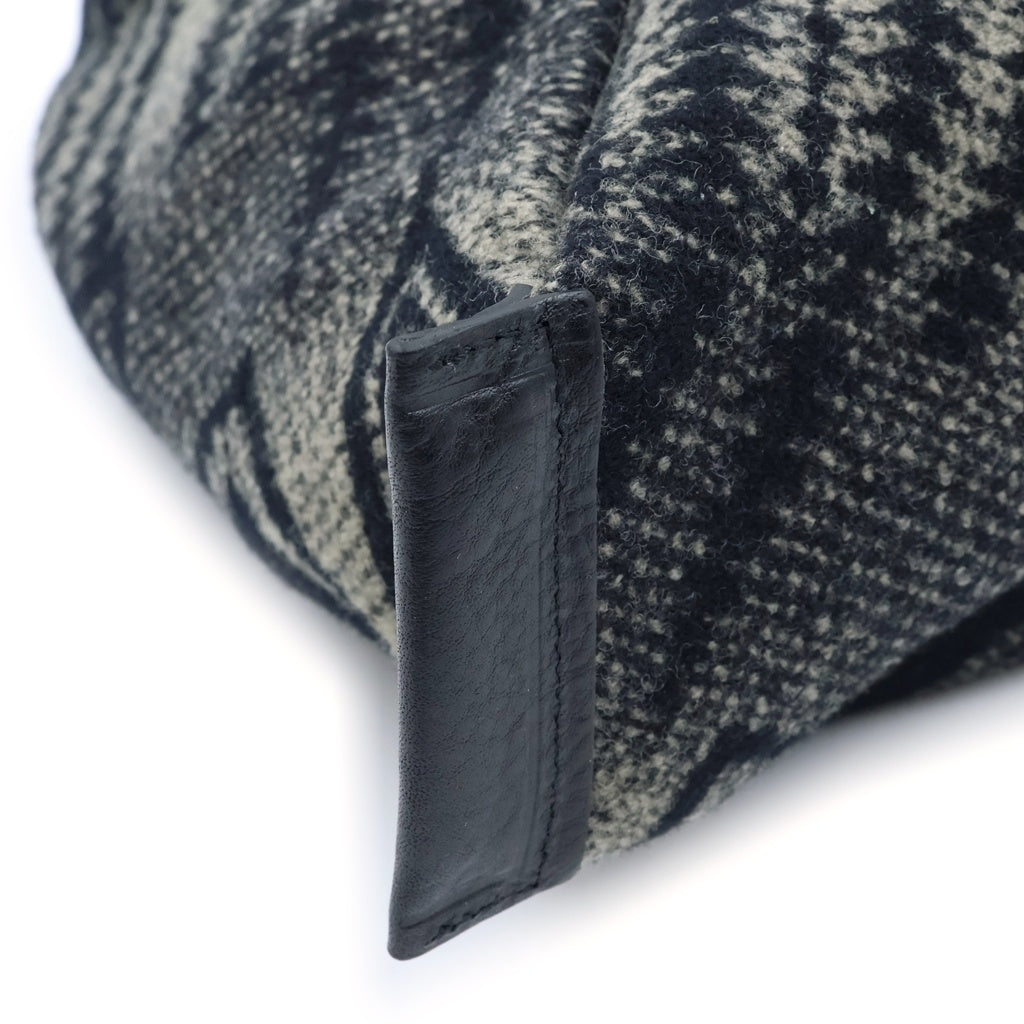 Hender Scheme(エンダースキーマ) ×PENDLETON AZUMA BAG SMALL ジョセフ柄 ペンドルトン アズマ スモール ハンドバッグ ブラック PD‐B‐ABS レディース