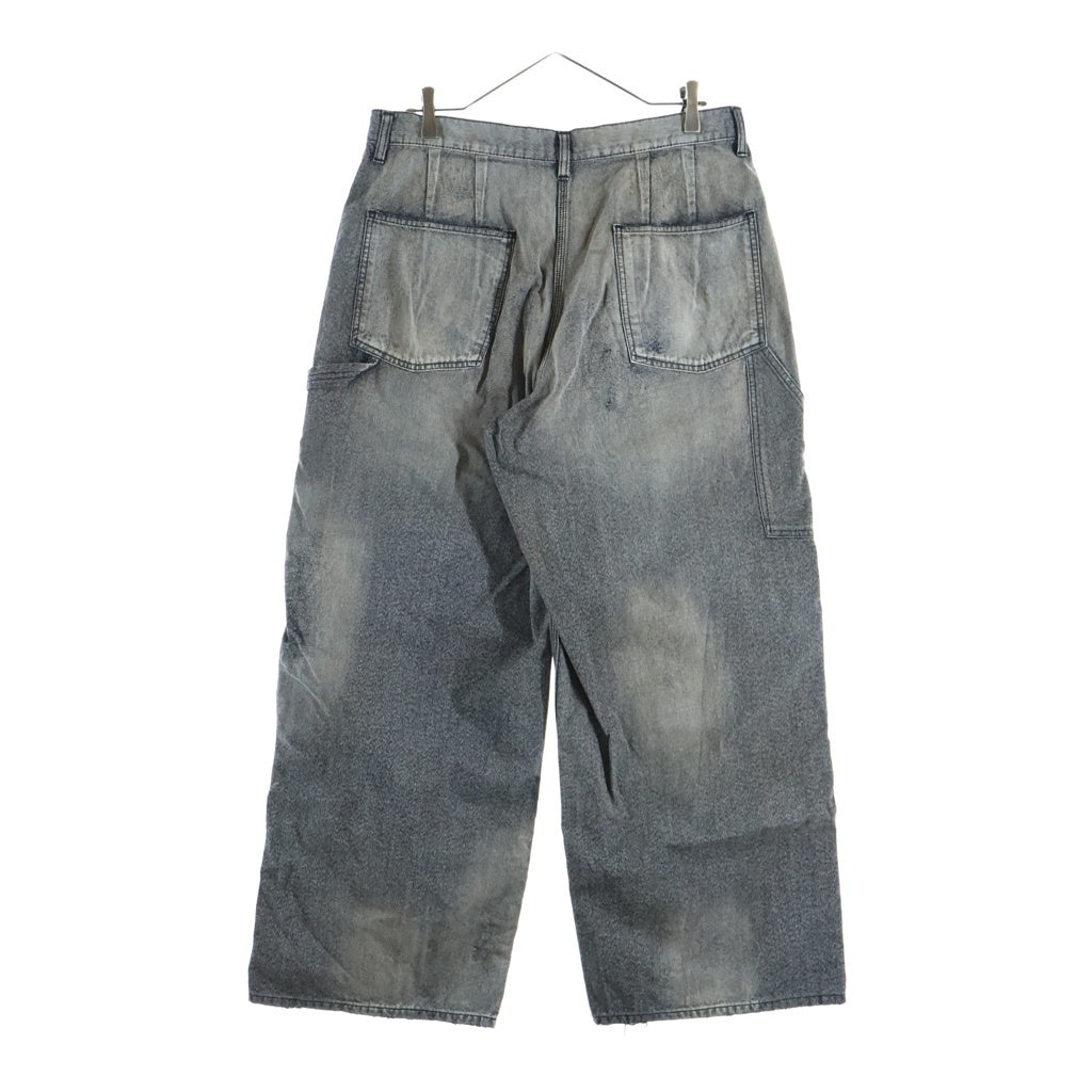 ANCELLM(アンセルム) 23AW BLACK HEATHER PAINTER PANTS ヘザー ペインター パンツ ブラック ANC-PT36-B