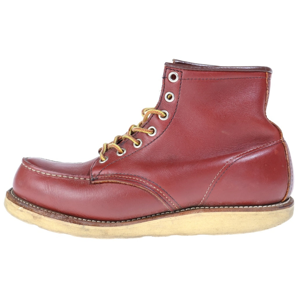 RED WING(レッド ウイング) 90S VINTAGE 8875 四角犬タグ USA製 レザー アイリッシュセッター レースアップ ワークブーツ ブラウン