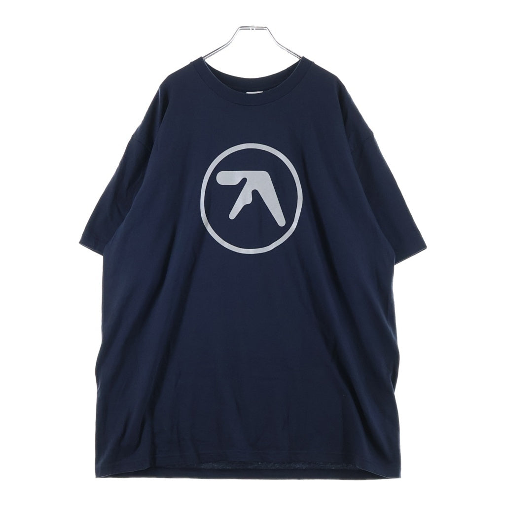 SUPREME(シュプリーム) 25SS ×APHEX TWIN Ambient Works Tee エイフェックスツイン アンビエント ワークス クルーネック半袖Tシャツ カットソー ネイビー