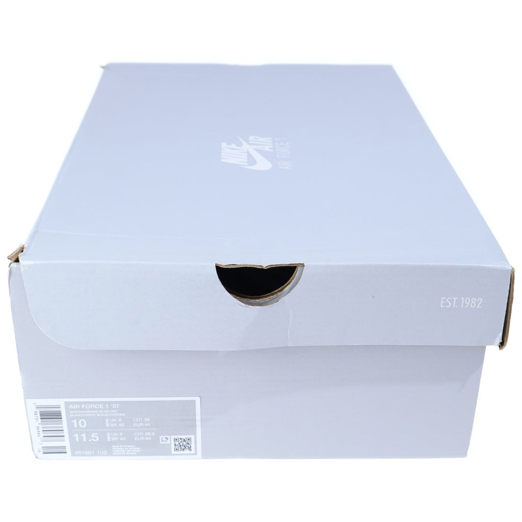 NIKE(ナイキ) AIR FORCE 1 07 WHITE CROCO エアフォース ホワイトクロコ ローカットスニーカー ホワイト US10/28cm