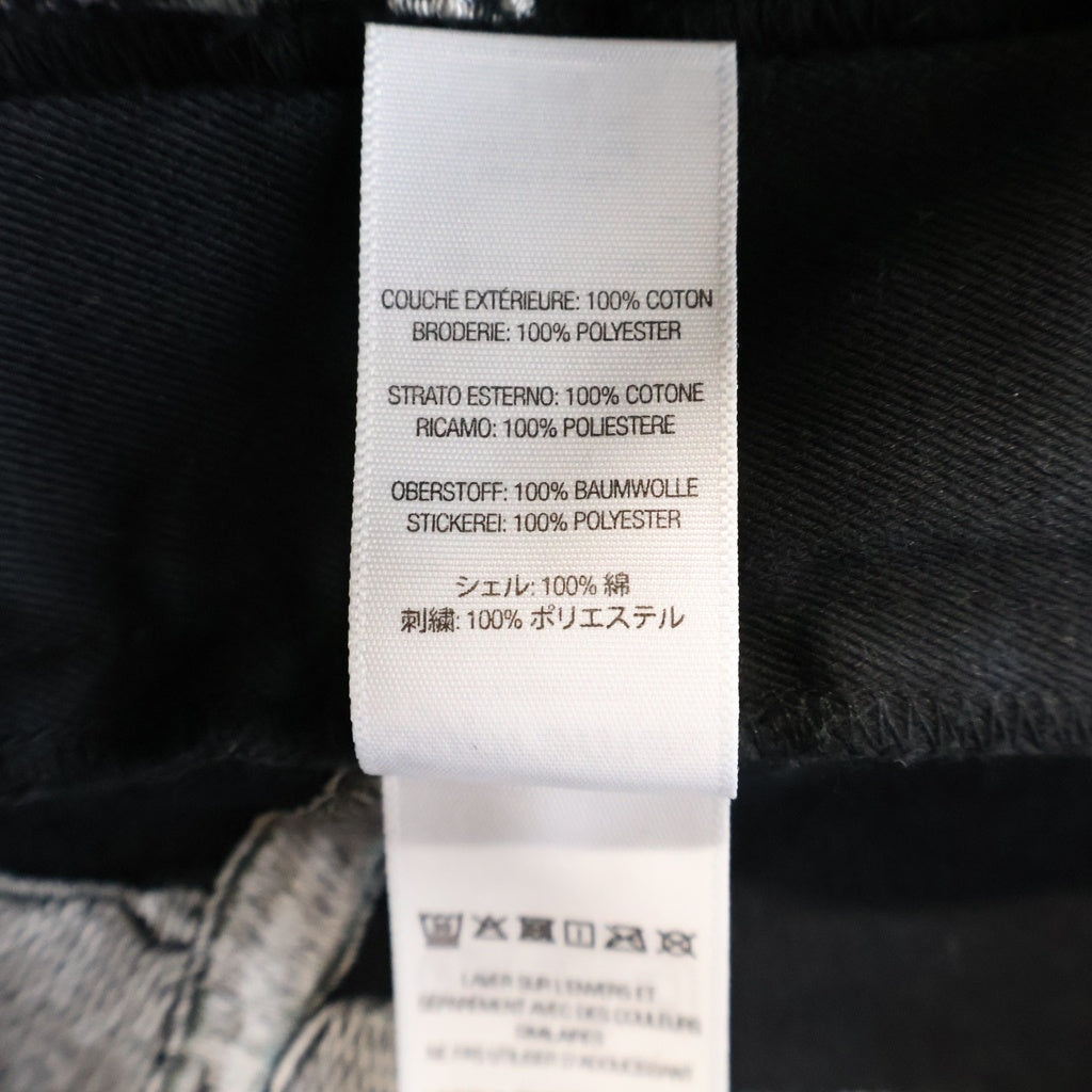 SUPREME(シュプリーム) 26SS Wombat Embroidered Work Short ウォンバット エンブロイダード ワーク ショーツ 総柄 ハーフパンツ ブラック