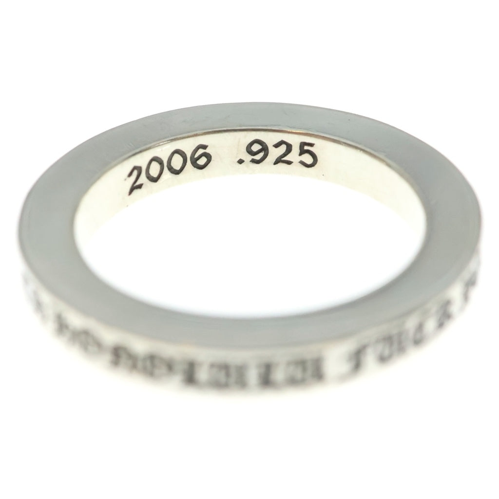 CHROME HEARTS(クロムハーツ) 3mm SPACER FUCKYOU ホノルル限定 3mmスペーサーファックユー シルバーリング シルバー