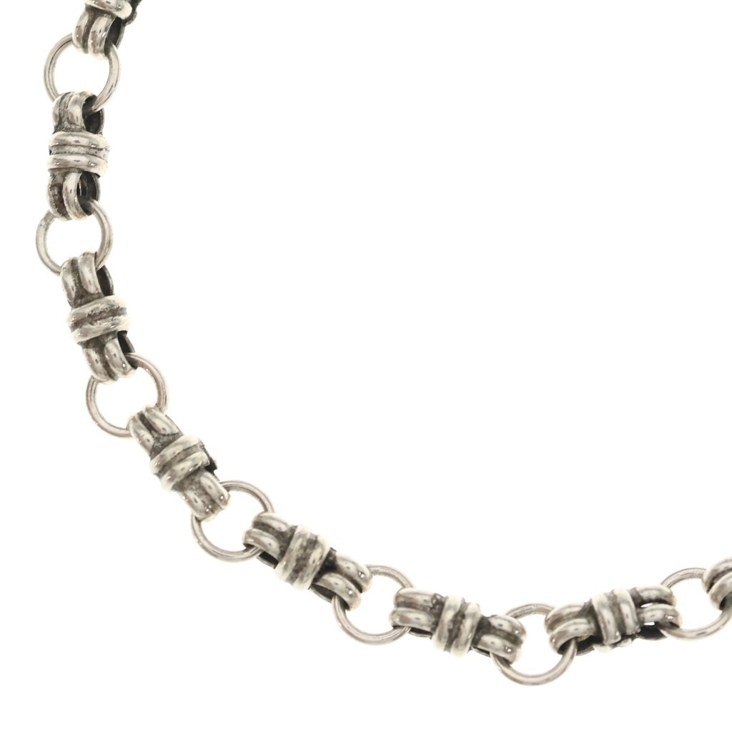 NO BRAND(ノーブランド) NAVAJO KNOT CHAIN NECKLACE ナバホ族 チェーンネックレス シルバー