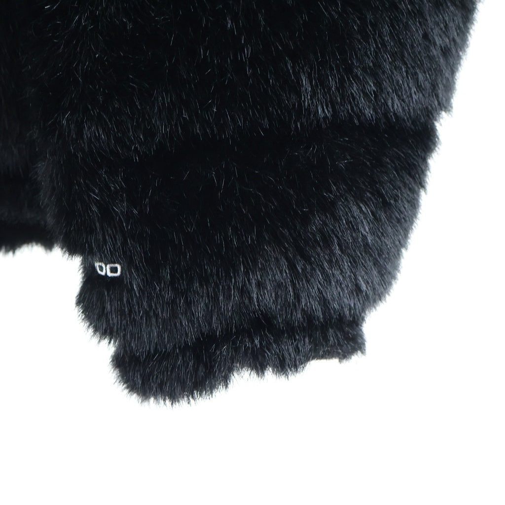 SUPREME(シュプリーム) 20AW Faux Fur Nuptse Jacket ノースフェイス ロゴエンブロイダリー ファー ヌプシ ダウンジャケット ブラック ND92001I