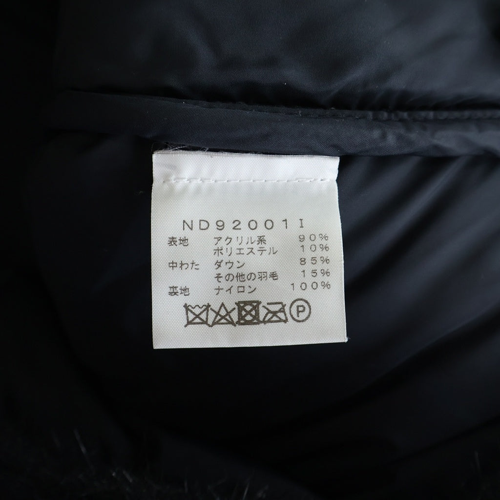 SUPREME(シュプリーム) 20AW Faux Fur Nuptse Jacket ノースフェイス ロゴエンブロイダリー ファー ヌプシ ダウンジャケット ブラック ND92001I