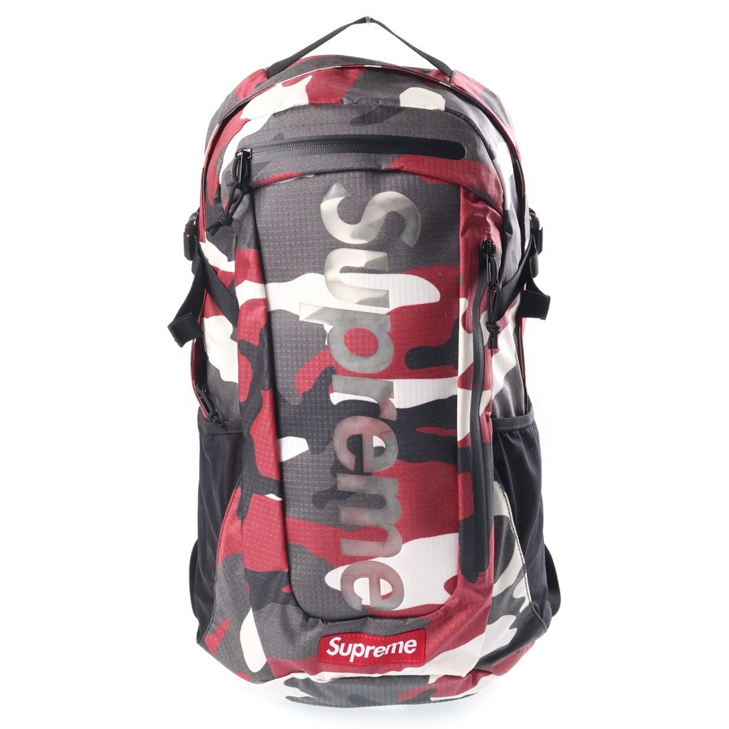 SUPREME(シュプリーム) 21SS Backpack Red Camo カモ柄 バックパック リュック レッド/ブラック/ホワイト