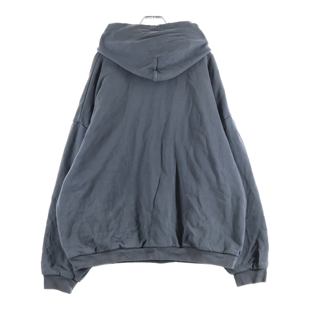 YEEZY GAP(イージーギャップ) コットン プルオーバースウェットパーカー フーディー チャコールグレー 003489