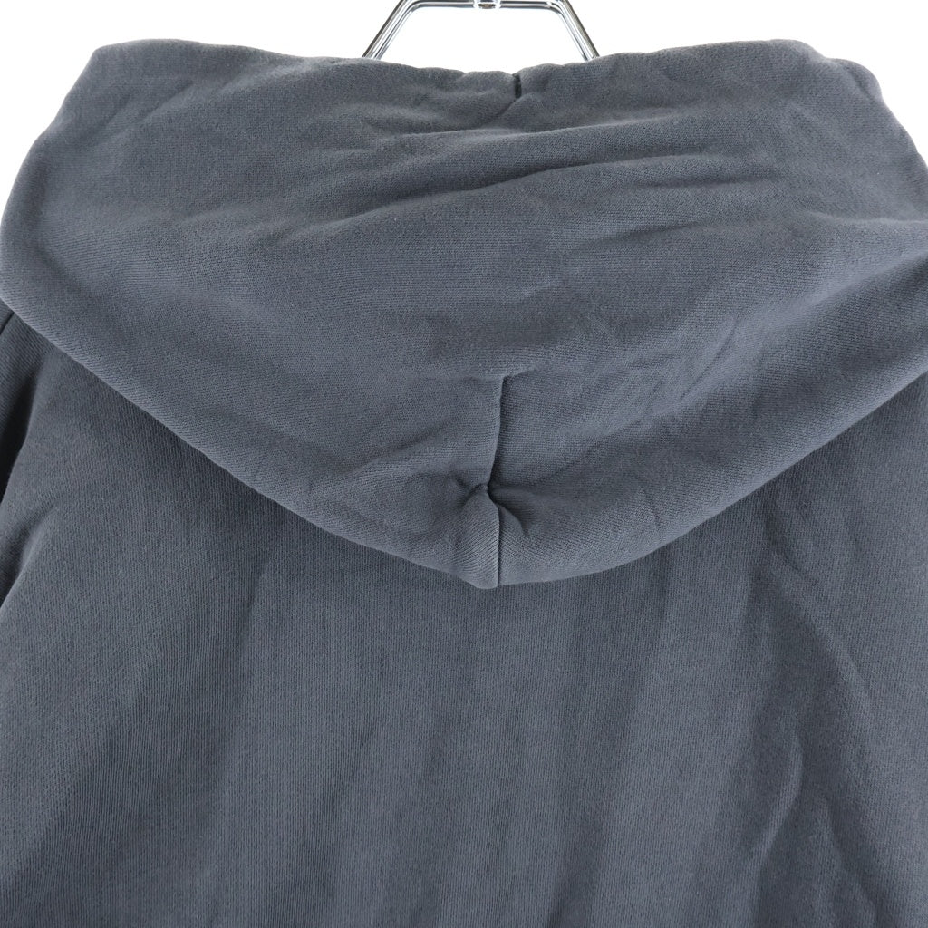YEEZY GAP(イージーギャップ) コットン プルオーバースウェットパーカー フーディー チャコールグレー 003489