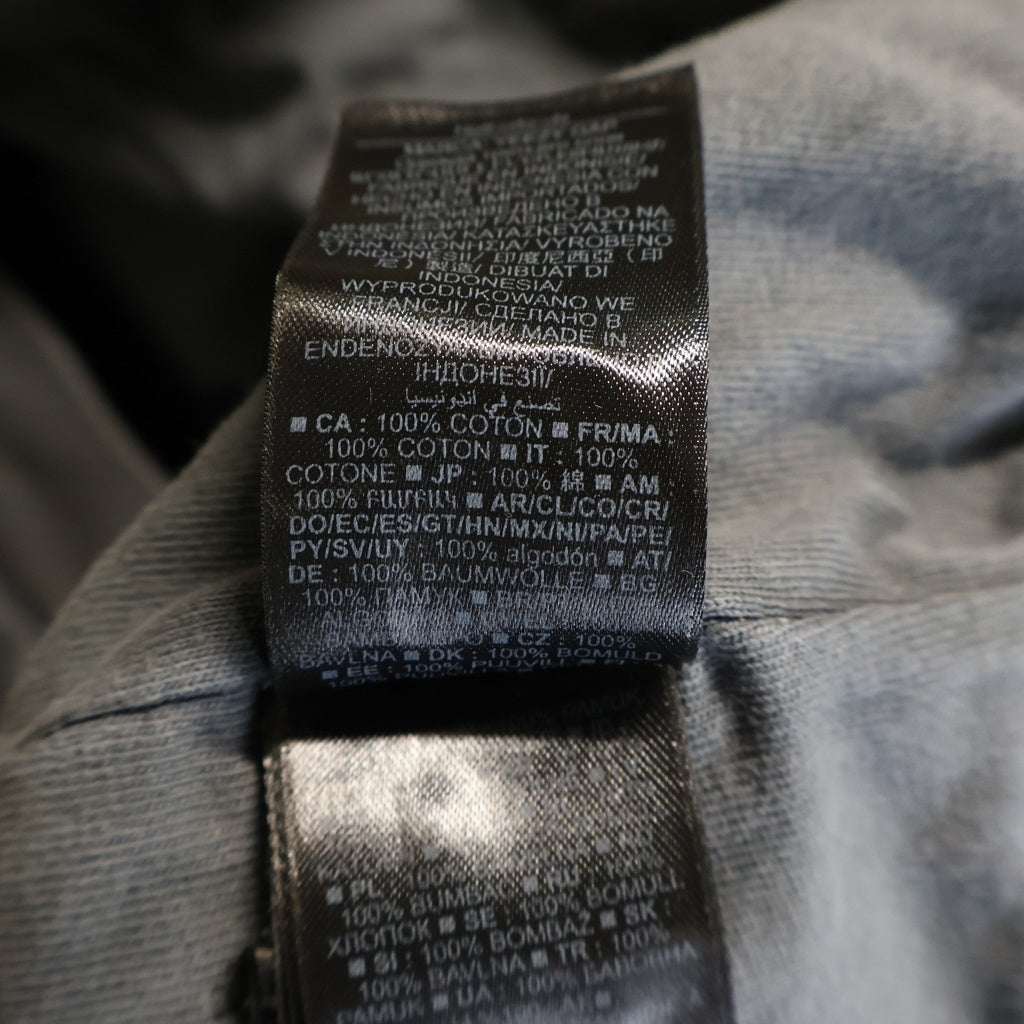 YEEZY GAP(イージーギャップ) コットン プルオーバースウェットパーカー フーディー チャコールグレー 003489