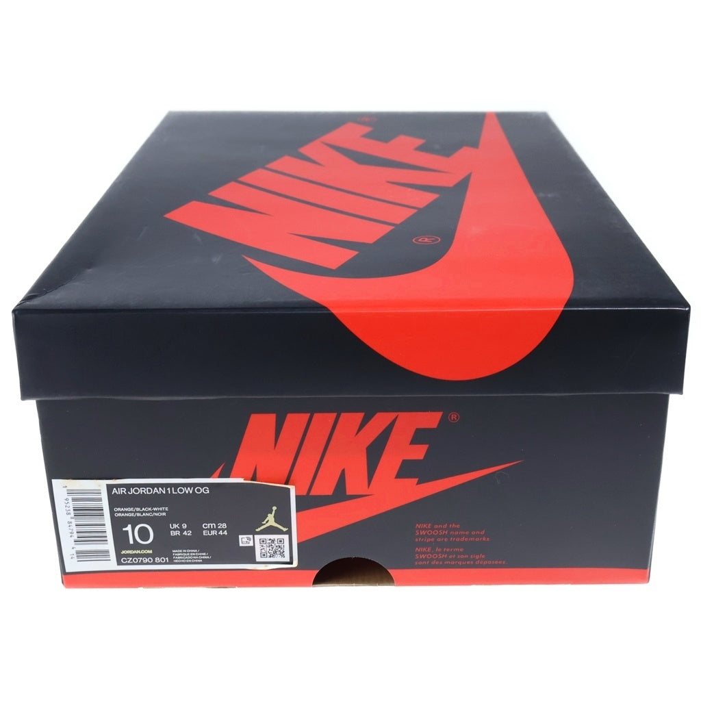 NIKE(ナイキ) AIR JORDAN LOW OG STARFISH エアジョーダン 1 スターフィッシュ ローカットスニーカー オレンジ/ホワイト/ブラック US10/28cm CZ0790-801