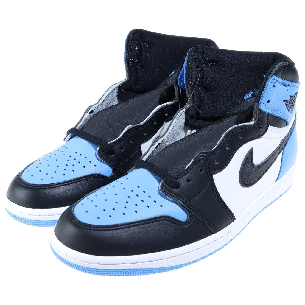 NIKE(ナイキ) AIR JORDAN RETRO HIGH OG エア ジョーダン 1 レトロ ハイカットスニーカー ブルー/ホワイト/ブラック US10.5/28.5cm DZ5485-400