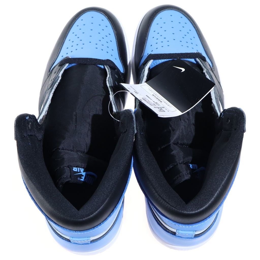 NIKE(ナイキ) AIR JORDAN RETRO HIGH OG エア ジョーダン 1 レトロ ハイカットスニーカー ブルー/ホワイト/ブラック US10.5/28.5cm DZ5485-400