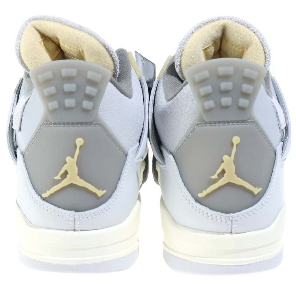 NIKE(ナイキ) AIR JORDAN RETRO SE CRAFT エアジョーダン 4 レトロ クラフト ハイカットスニーカー グレー US10.5/28.5cm DV3742-021