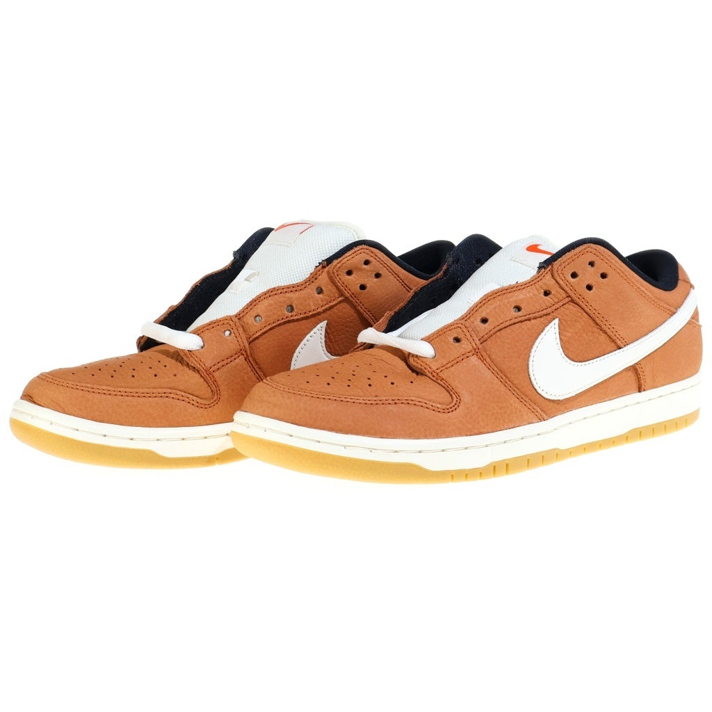 NIKE SB(ナイキエスビー) DUNK LOW PRO ISO DARK RUSSET ダンク ダークラシット ローカットスニーカー ブラウン US10/28cm DH1319-200