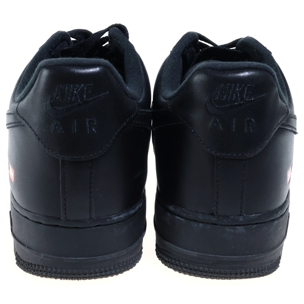 NIKE(ナイキ) ×SUPREME AIR FORCE LOW シュプリーム エアフォース 1 ローカットスニーカー ブラック US10/28cm CU9225-001
