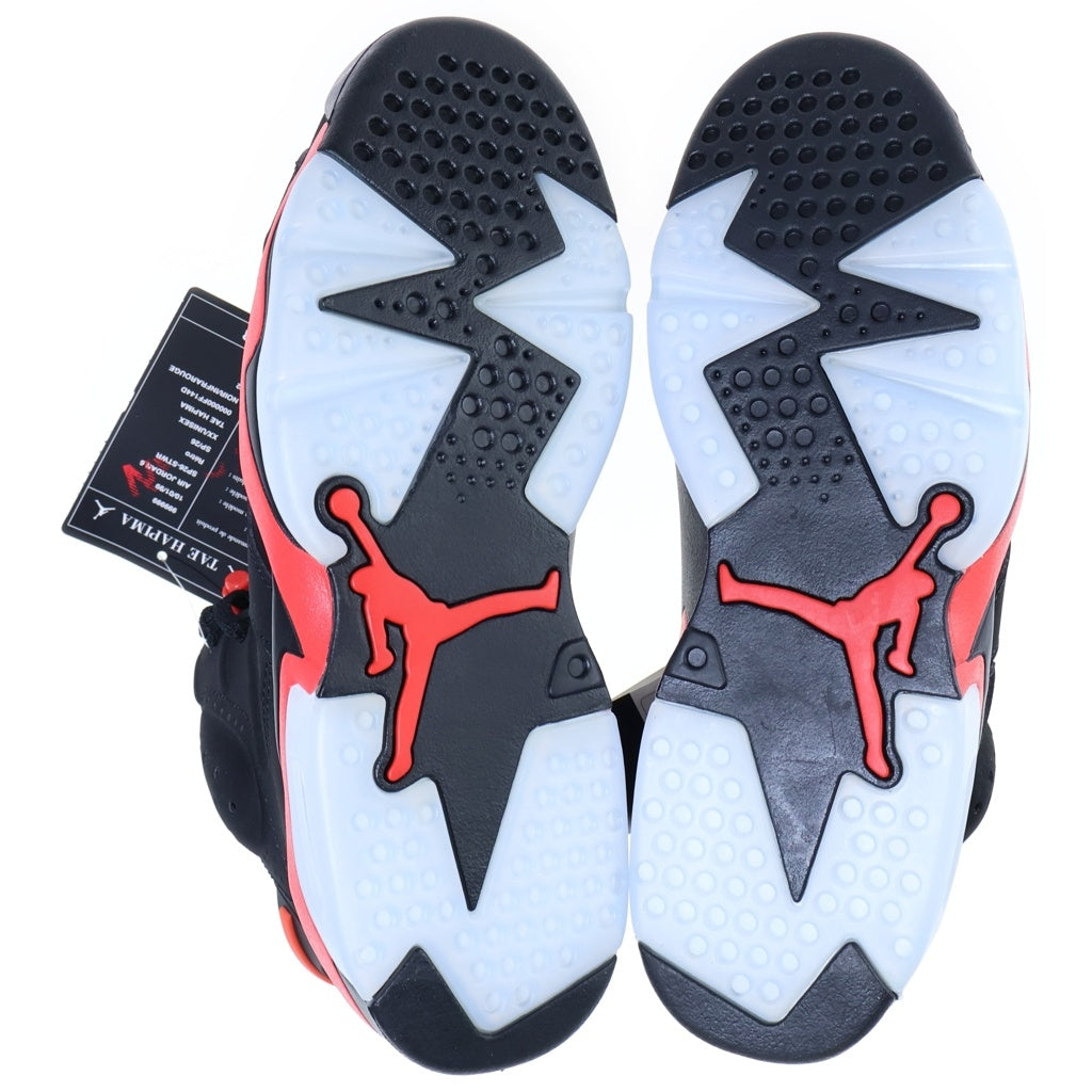 NIKE(ナイキ) AIR JORDAN 6 INFRARED SALESMAN エアジョーダン6 インフラレッドセールスマン ハイカットスニーカー ブラック/レッド US9.5/27.5cm CT8529-001