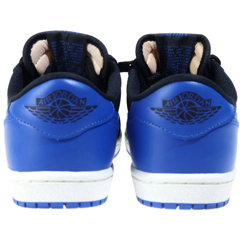 NIKE(ナイキ) AIR JORDAN 1 LOW 85 エアジョーダン1 ローカットスニーカー ブラック/ブルー US8.5/26.5cm IB1981-004