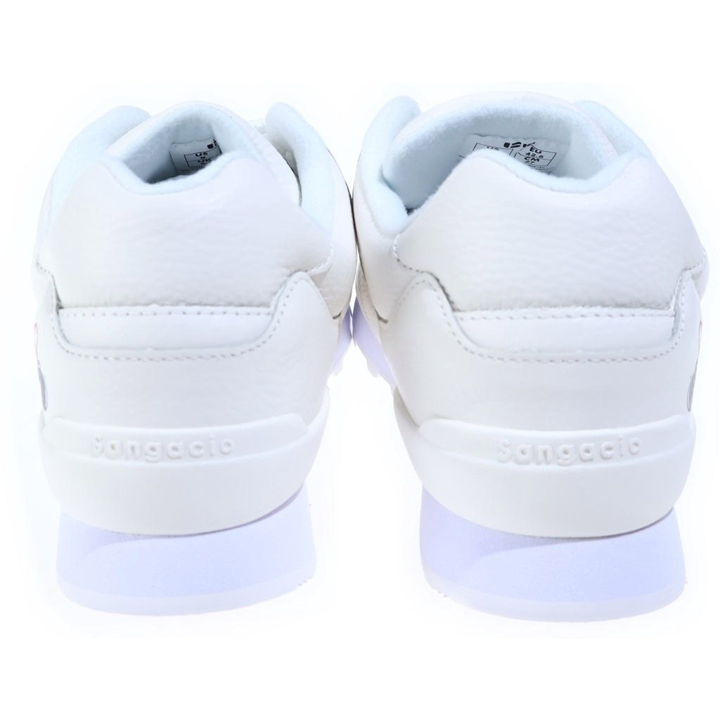 Sangacio(サンガッチョ) ×BRANDALISED NYU'S ブランダライズド バンクシー にゅ ローカットスニーカー ホワイト US9/27.0cm