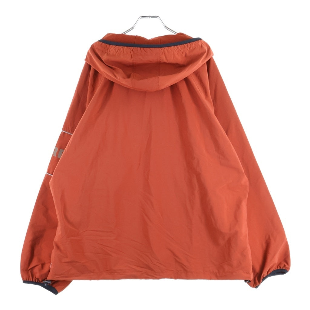 SUPREME(シュプリーム) 19SS Nylon Ripstop Hooded Pullover アームロゴプリント ナイロン リップストップ フーデッド プルオーバーパーカー ジャケット レッド