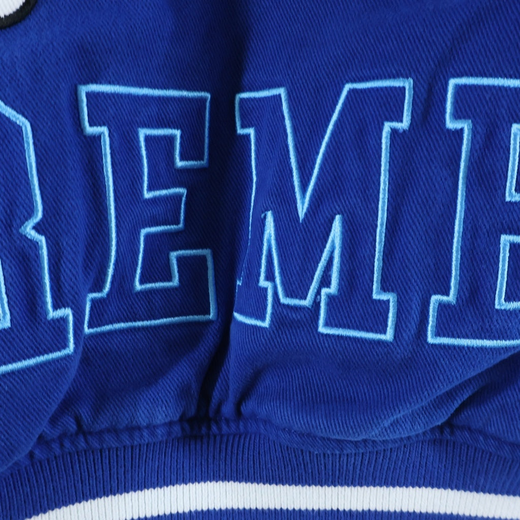 SUPREME(シュプリーム) 22AW ×Mitchell & Ness Doughboy Twill Varsity Jacket ミッチェルアンドネス ドゥボーイ ツイルバーシティジャケット ブルー