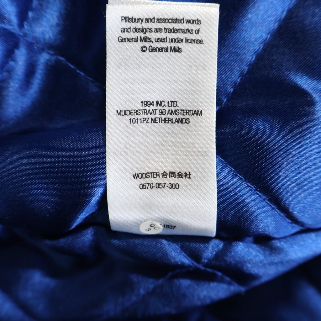 SUPREME(シュプリーム) 22AW ×Mitchell & Ness Doughboy Twill Varsity Jacket ミッチェルアンドネス ドゥボーイ ツイルバーシティジャケット ブルー