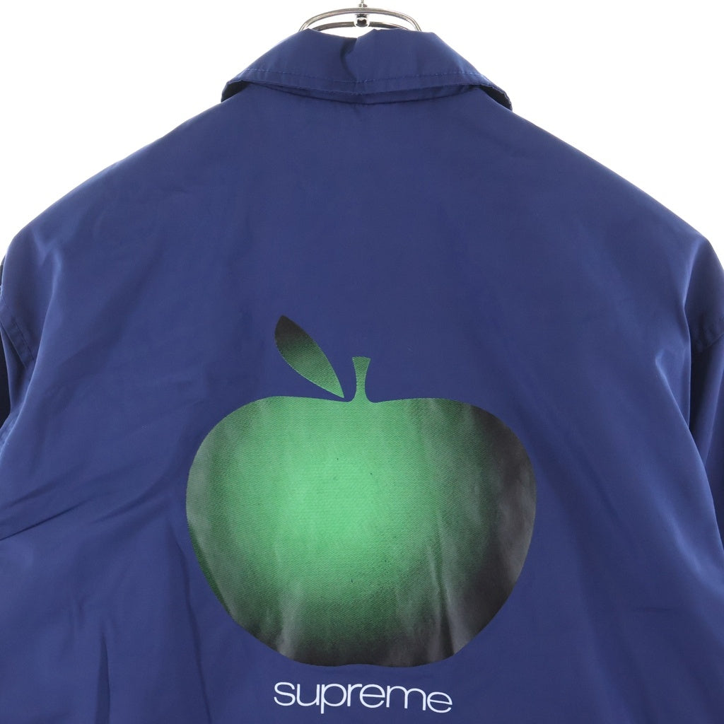 SUPREME(シュプリーム) 19SS Apple Coaches Jacket アップル ナイロンコーチジャケット ネイビー