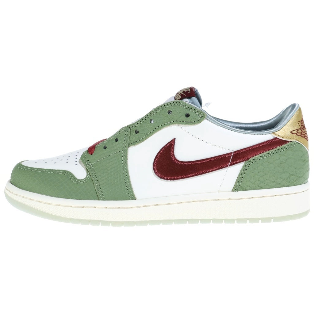 NIKE(ナイキ) AIR JORDAN 1 LOW OG CHINESE NEW YEAR エアジョーダン チャイニーズニューイヤー ローカットスニーカー カーキ/ホワイト US8/26cm FN3727-100