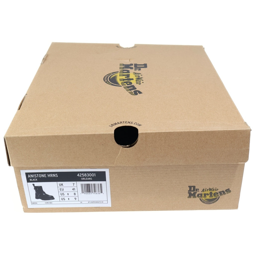 Dr.Martens(ドクターマーチン) ANISTONE HARNESS アニストン ハーネス アンクル レザーブーツ ブラック 42583001