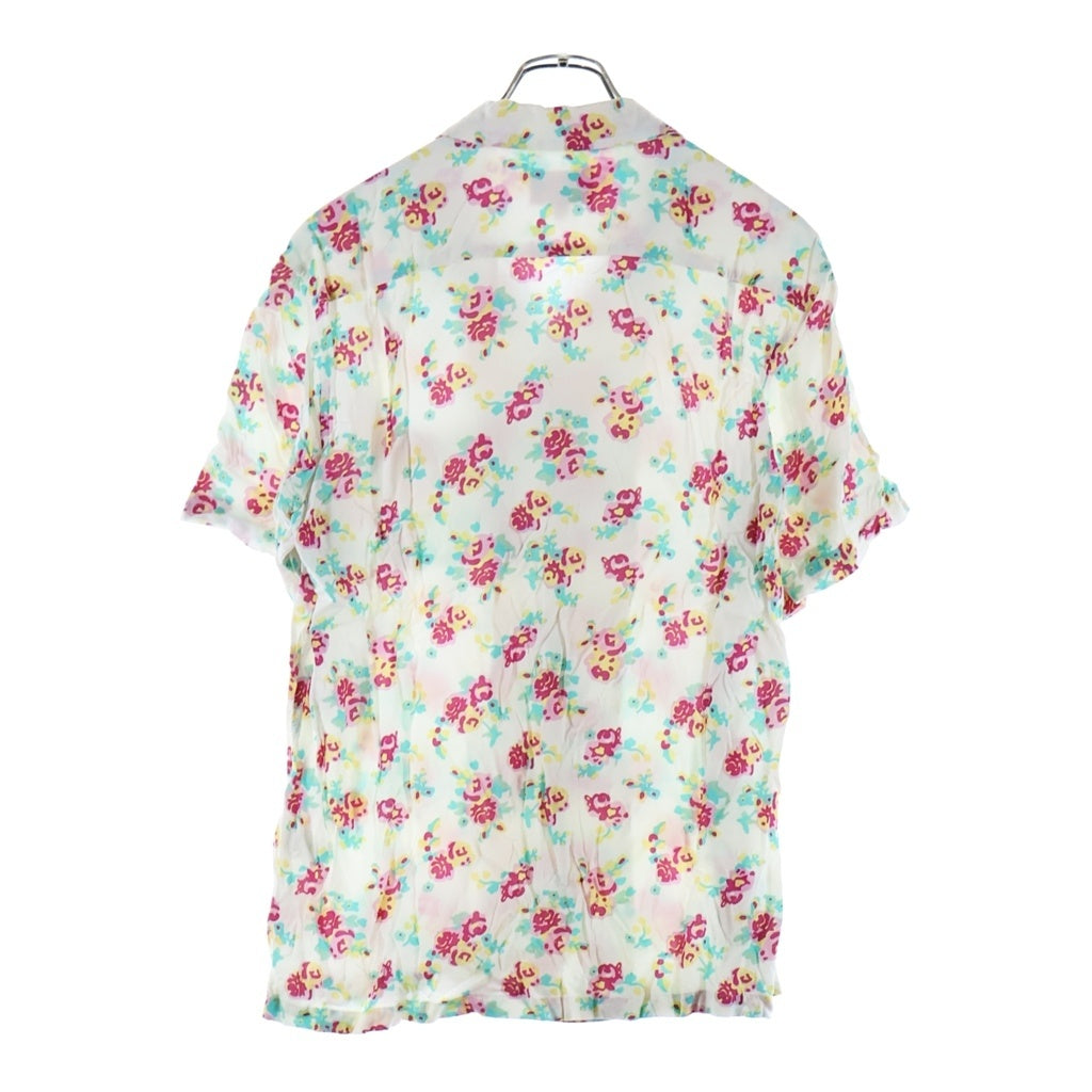 SUPREME(シュプリーム) 20SS Floral Rayon S/S Shirt フローラル レーヨン 半袖 オープンカラーシャツ ホワイト