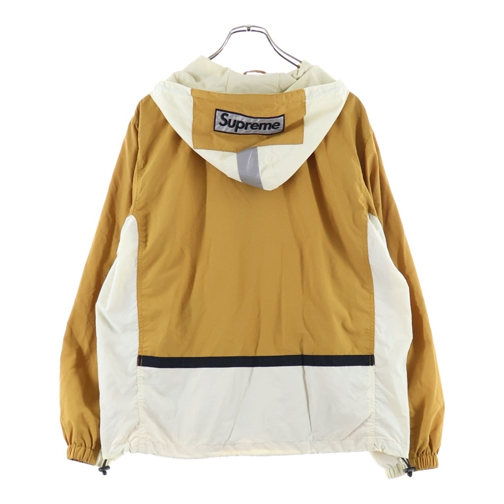 SUPREME(シュプリーム) 18AW 2-Tone Zip Up Jacket ナイロン 2トーン フーデッドジップアップジャケット ブラウン