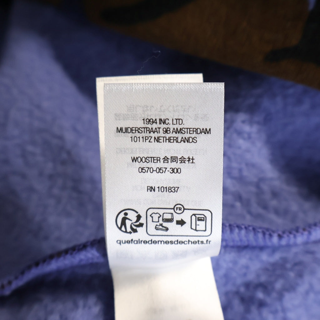 SUPREME(シュプリーム) 25SS Small Box Zip Up Hooded Sweatshirt カモ柄 スモールボックスロゴ ジップアップフーデッドスウェットシャツ パーカー ブルー