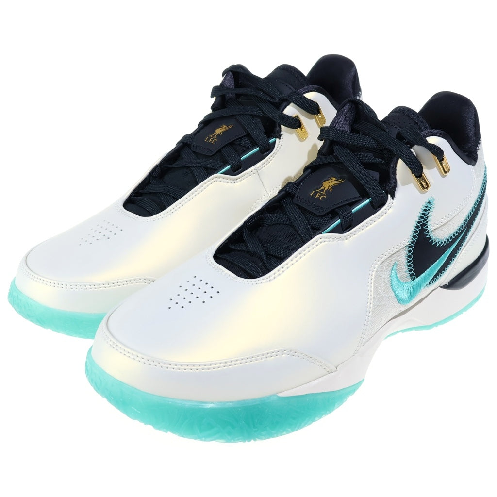 NIKE(ナイキ) ZOOM LEBRON NXXT GEN AMPD LIVERPOOL FC ズーム レブロン リバプール ハイカットスニーカー バスケットボールシューズ ホワイト US10.5/28.5cm FJ1566-101