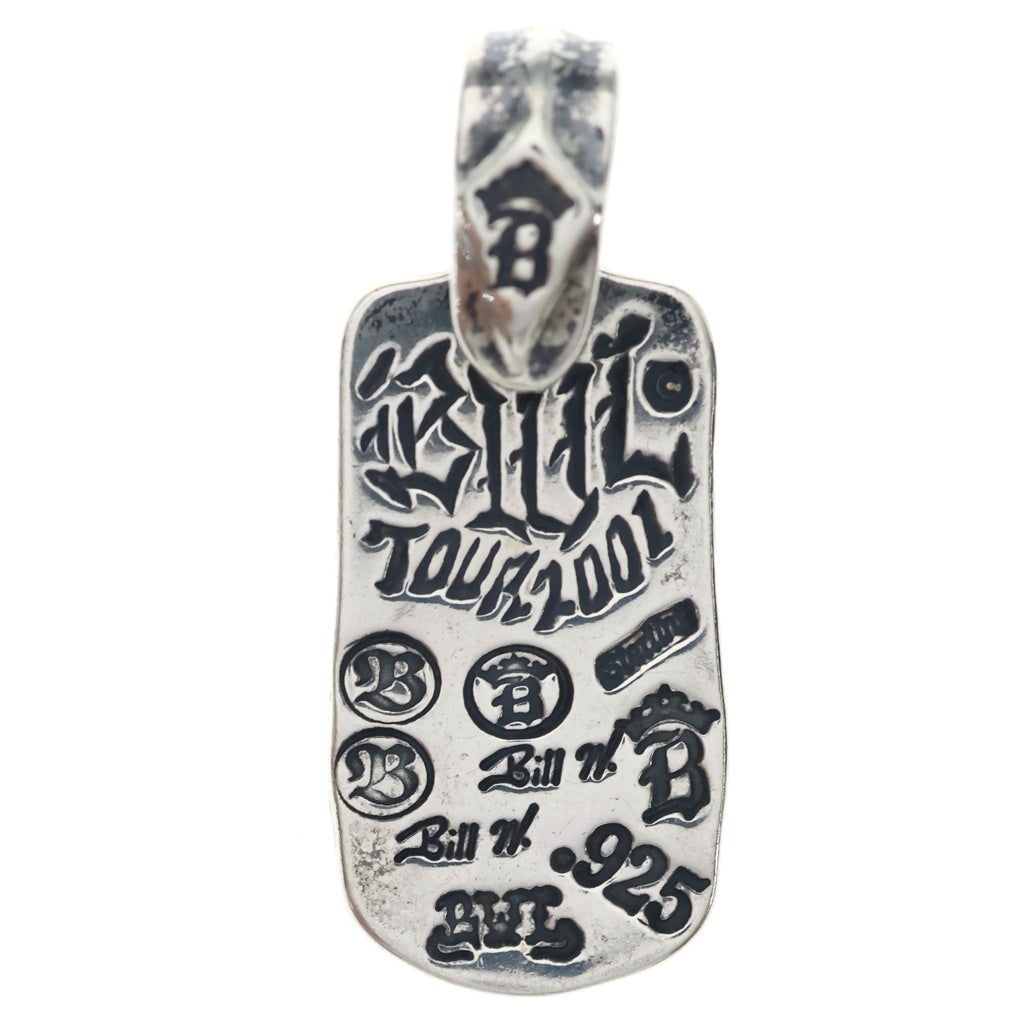 Bill Wall Leather/BWL(ビルウォールレザー) JAPAN TOUR LIMITED DOG TAG ジャパンツアー2001 リミテッド ドッグタグ ペンダントトップ シルバー