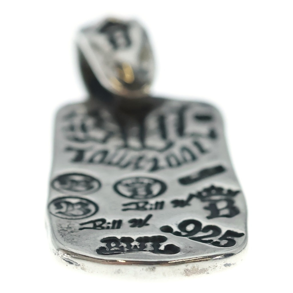 Bill Wall Leather/BWL(ビルウォールレザー) JAPAN TOUR LIMITED DOG TAG ジャパンツアー2001 リミテッド ドッグタグ ペンダントトップ シルバー