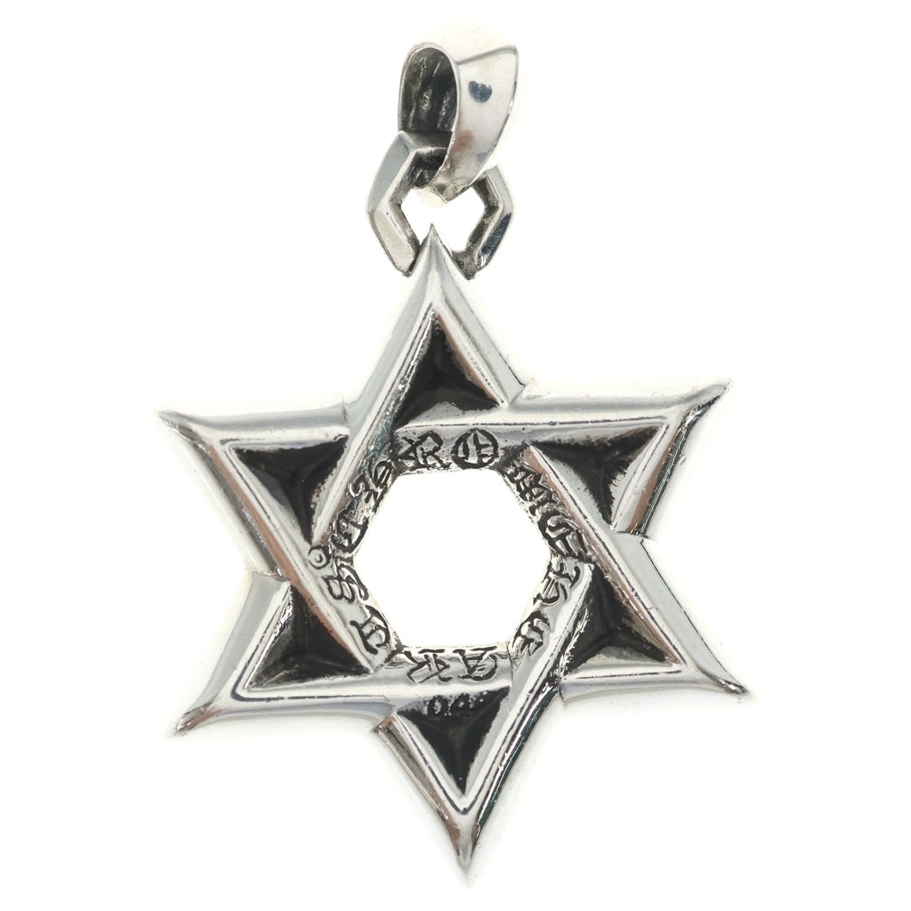 CHROME HEARTS(クロムハーツ) STAR OF DAVID PENDANT LG ラージ スターオブダビデ ペンダントトップ シルバー BCA317