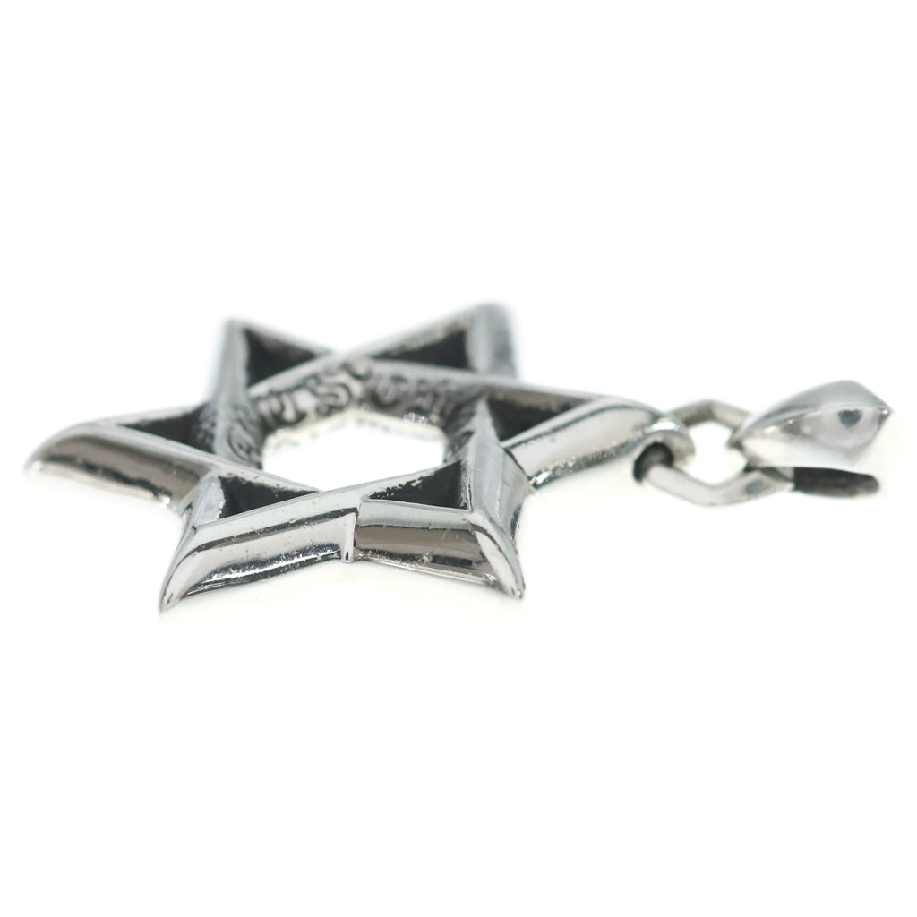 CHROME HEARTS(クロムハーツ) STAR OF DAVID PENDANT LG ラージ スターオブダビデ ペンダントトップ シルバー BCA317