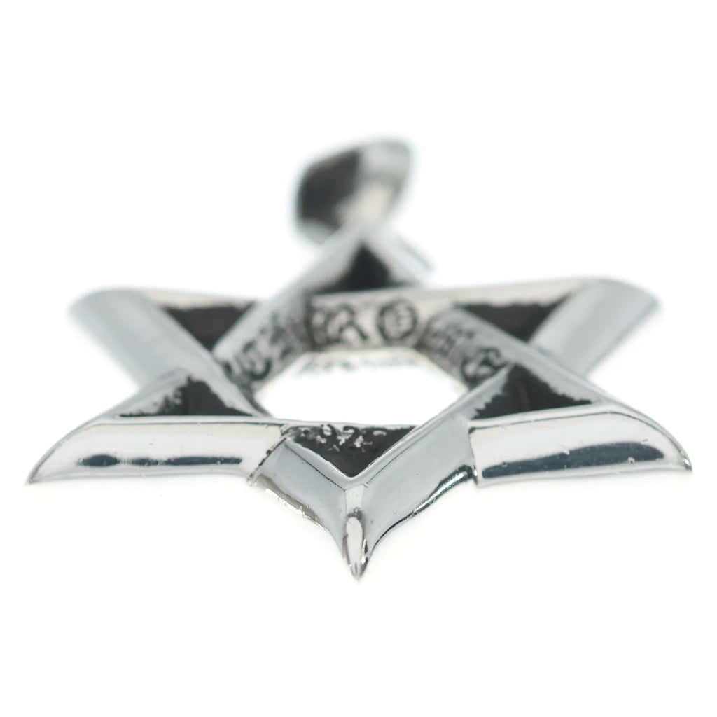 CHROME HEARTS(クロムハーツ) STAR OF DAVID PENDANT LG ラージ スターオブダビデ ペンダントトップ シルバー BCA317