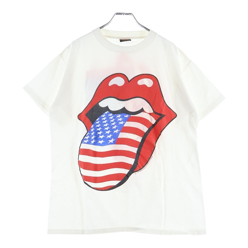 VINTAGE(ヴィンテージ) 90S VINTAGE THE ROLLING STONES VOODOO LOUNGE TOUR 94/95 TEE ヴィンテージ USA製 ブロッカム アメリカンフラッグ リップ&タン クルーネックTシャツ 半袖 カットソー