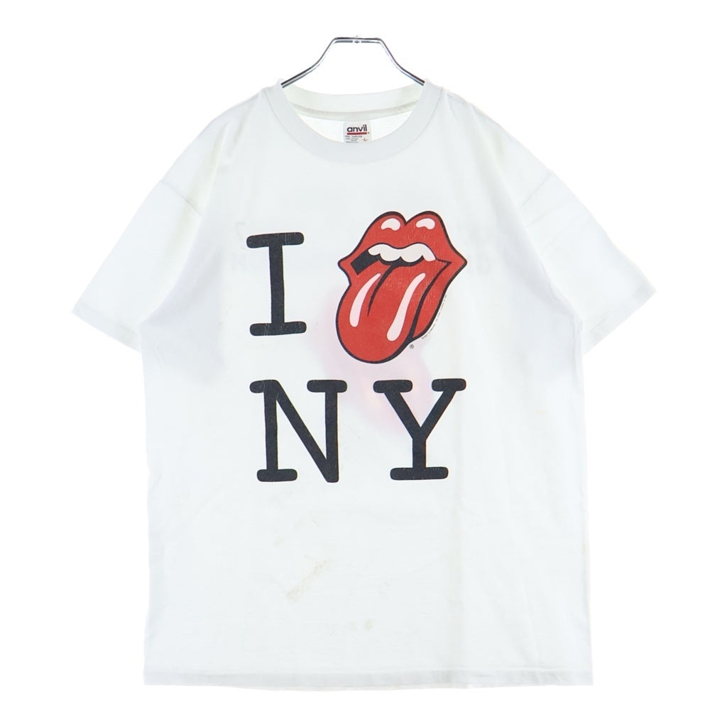 VINTAGE(ヴィンテージ) 90S VINTAGE THE ROLLING STONES 1997 GIANTS STUDIUM ANVILボディ ヴィンテージ ローリングストーンズ ジャイアンツスタジアム 両面プリント クルーネック半袖Tシャツ